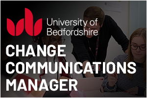 University of Bedfordshire - Change Communications Manager