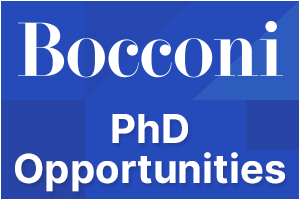 Bocconi University - PhD Opportunities