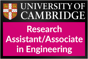 University of Cambridge - Research Assistant/Associate in Structural Timber Engineering (Fixed Term)