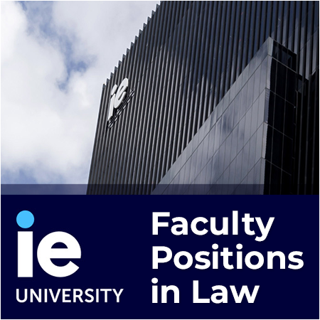 IE University - Tenure-Track Faculty Positions in Law