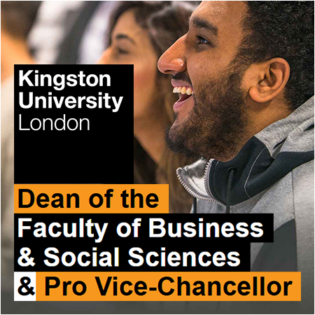 Kingston University - Dean of the Faculty of Business & Social Sciences & Pro Vice-Chancellor