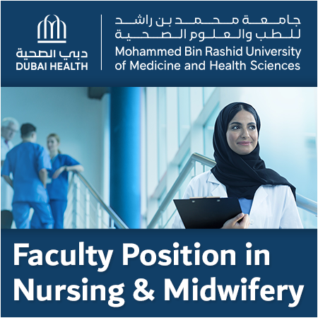 Mohammed Bin Rashid University of Medicine and Health Sciences - Faculty for College of Nursing & Mi