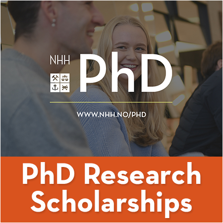 NHH Norwegian School of Economics - PhD Research Scholar Positions