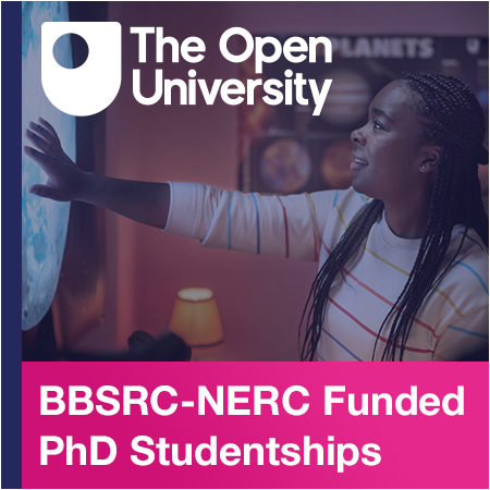 The Open University - BBSRC-NERC Funded ‘Interdisciplinary Life and Environmental Science Landscape 