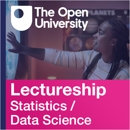 The Open University - Lectureship in Statistics and/or Data Science