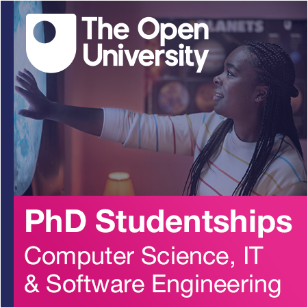 The Open University - PhD Studentships in Computer Science, Information Technology and Software Engi