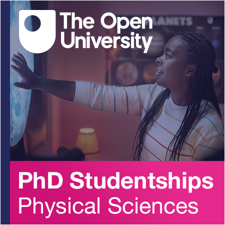 Full Time PhD Studentships at the School of Physical Sciences, STEM Faculty