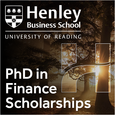 University of Reading - PhD in Finance Scholarships