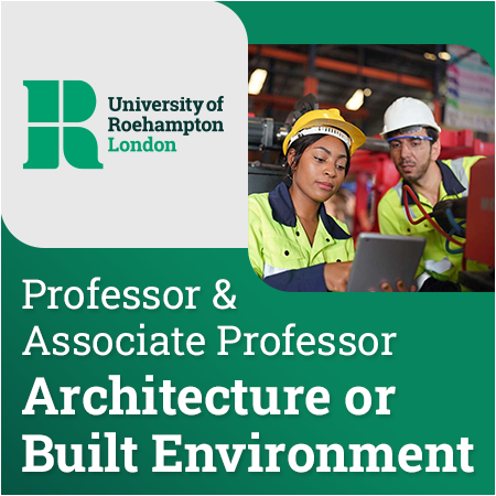 University of Roehampton - Professor / Associate Professor in Architecture