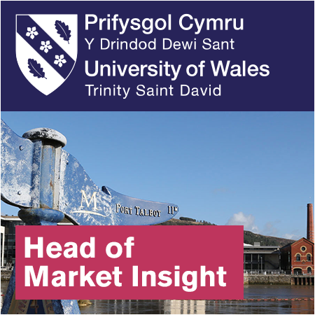 Head of Market Insight at University of Wales, Trinity Saint David