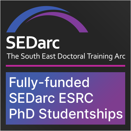 Fully funded SEDarc ESRC PhD Studentships