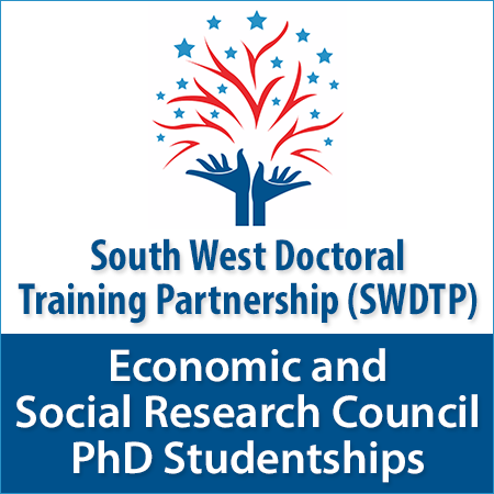 PhD Studentships: Economic and Social Science Research Council, South West Doctoral Training Partner