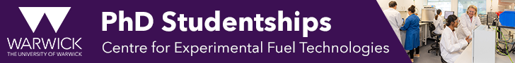 PhD Studentships in Electrochemistry, Materials Chemistry, Electrocatalysis and Batteries